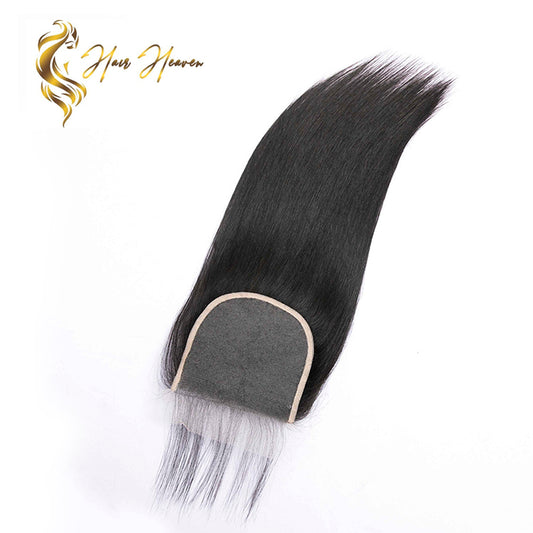 Black Straight HD 5x5 Lace Closure Wig