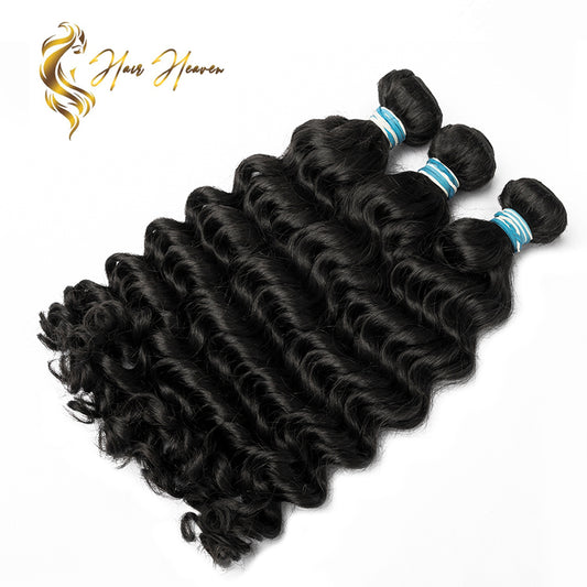 Black 12A Deep Wave Black Bundles